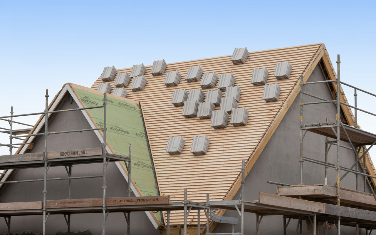 Roof Installation by Albert & Sons Roofing